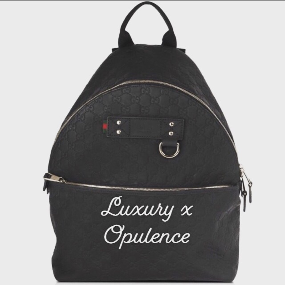 GUCCI ▪️ Guccissima Leather Backpack